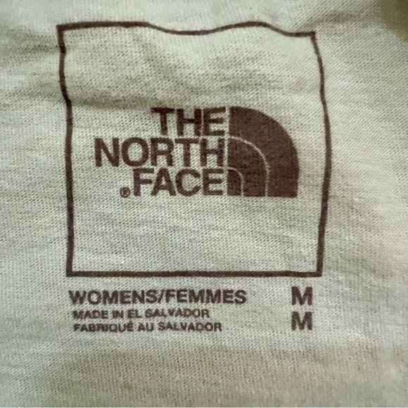 The North Face Mint Green Women's Tee Sz Medium - Picture 2 of 2